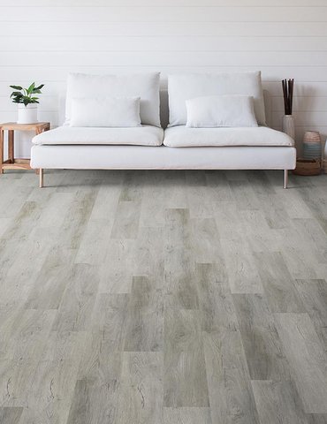 Living Room Gray Luxury Vinyl Plank - Design Network COLORTILE in Wichita, KS