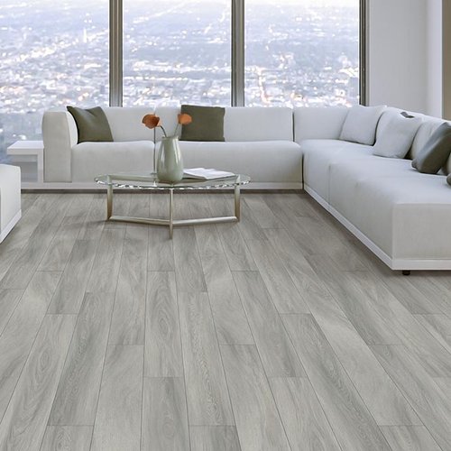 Living Room Gray Greige Luxury Vinyl Plank LVP -  Design Network COLORTILE in Wichita, KS