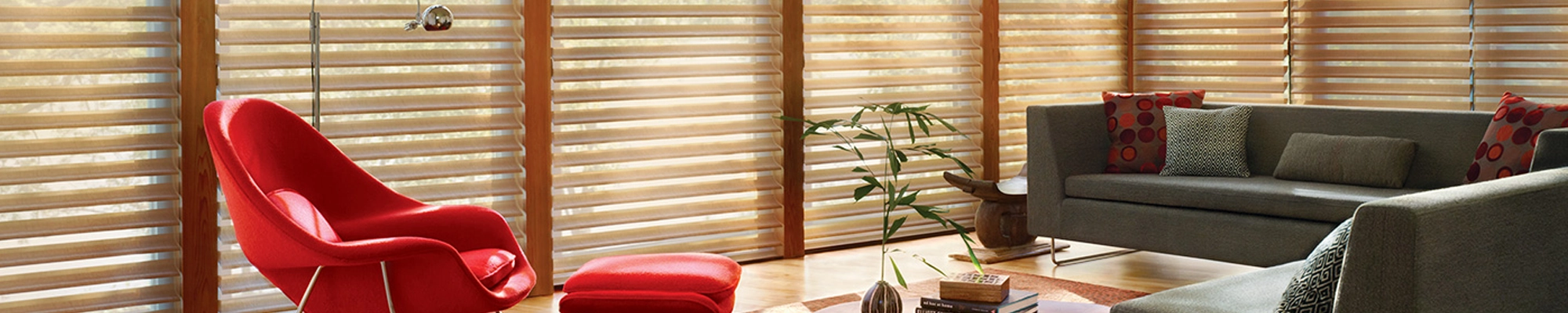 Window treatments provided by Design Network COLORTILE