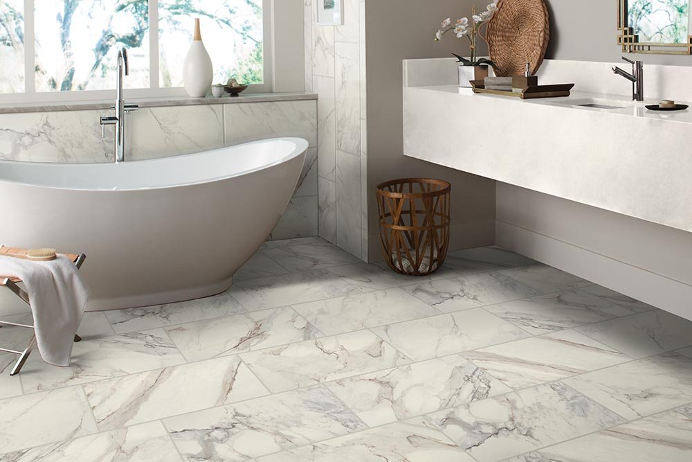 Bathroom Porcelain Marble Tile - Design Network COLORTILE in Wichita, KS